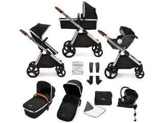 Ickle Bubba Eclipse All-in-One I-Size Travel System with Isofix Base (Stratus)
