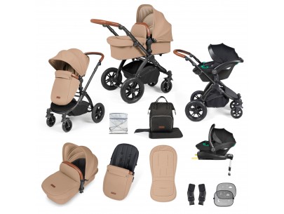 Ickle Bubba Stomp Luxe All-in-One I Size Travel System With Isofix Base (Stratus) 2
