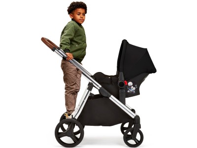 Ickle Bubba Eclipse Travel System with Galaxy Car Seat and Isofix Base