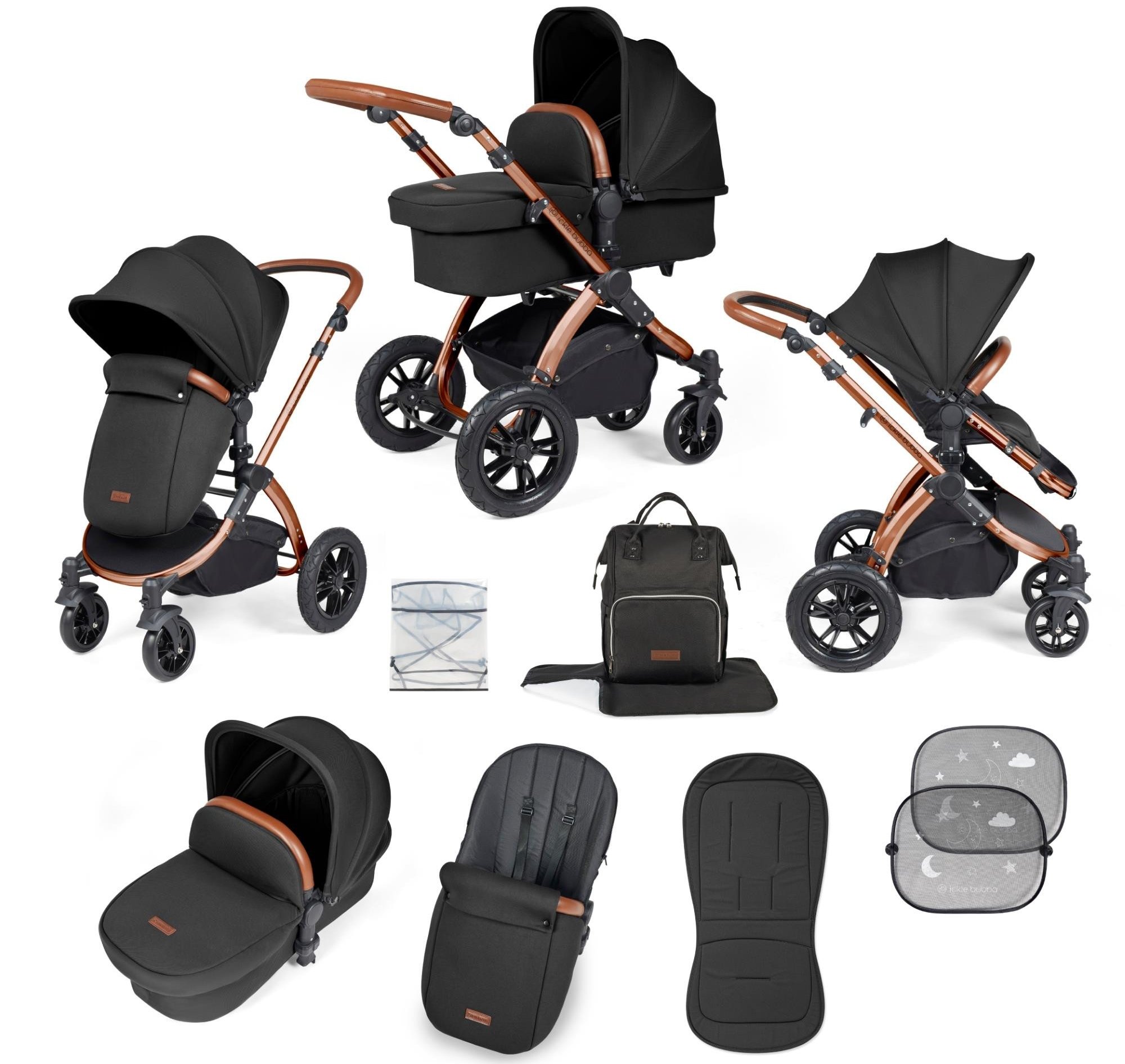 Ickle Bubba Stomp Luxe 2 in 1 Pushchair