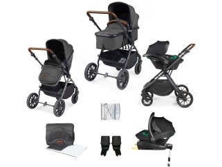 Ickle Bubba Cosmo All-in-One I-Size Travel System With Isofix Base (Stratus)