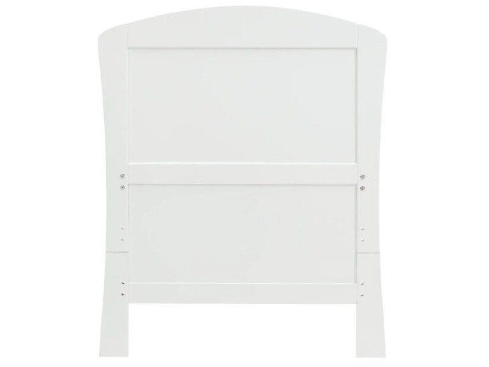 Babymore Aston Drop Side Cot Bed – White