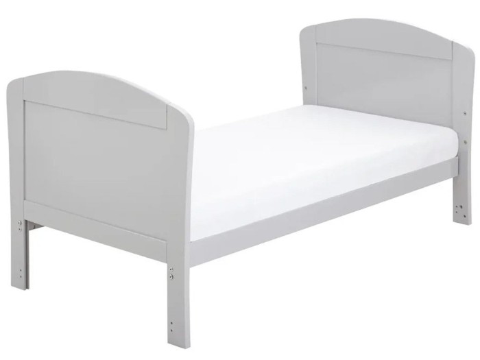 Babymore Aston Drop Side Cot Bed – Grey