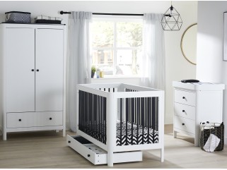 Ickle Bubba Tenby 3 Piece Furniture Set and Under Drawer - Mono