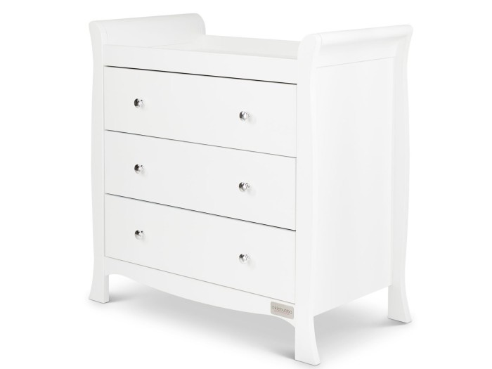 Ickle Bubba Snowdon Classic 3 PC Furniture Set - White