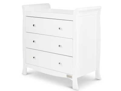 Ickle Bubba Snowdon Classic 3 PC Furniture Set - White
