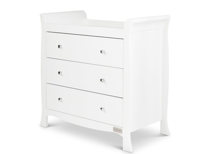Ickle Bubba Snowdon Classic 2 PC Furniture Set - White