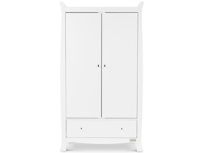 Ickle Bubba Snowdon Wardrobe - White