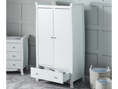 Ickle Bubba Snowdon Wardrobe - White