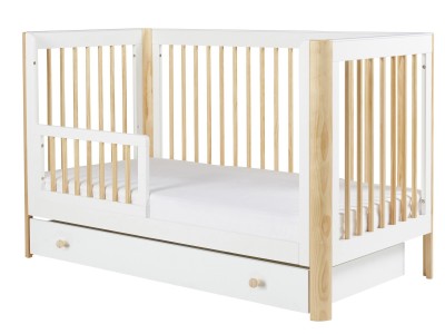 Ickle Bubba Tenby 3 Piece Furniture Set and Under Drawer - Scandi White