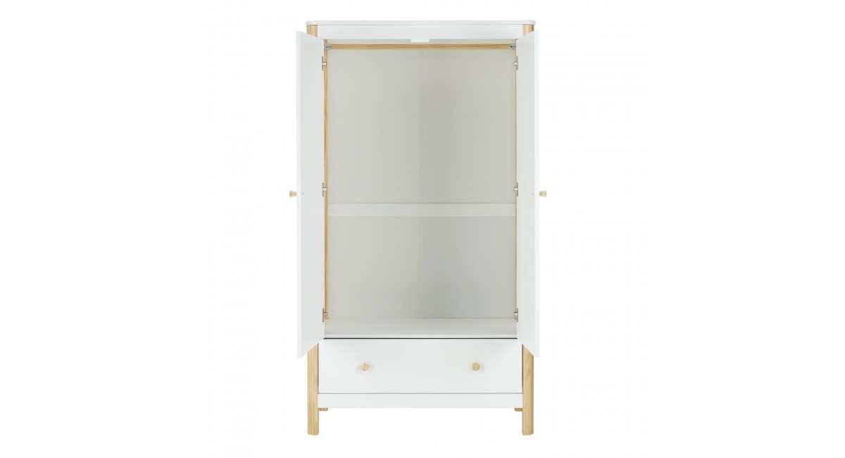 Ickle Bubba Tenby 3 Piece Furniture Set and Under Drawer - Scandi White