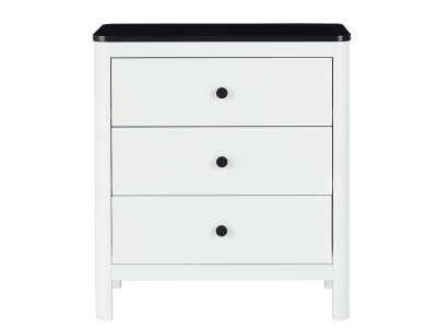 Ickle Bubba Tenby Cot Bed, Under Drawer and Changing Unit - Mono