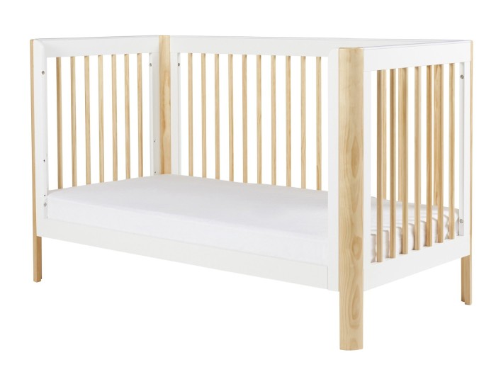 Ickle Bubba Tenby Cot Bed - Scandi White