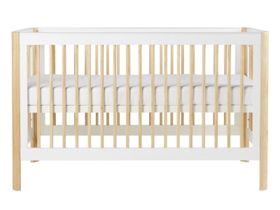Ickle Bubba Tenby Cot Bed - Scandi White