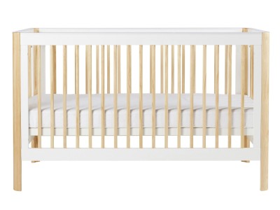 Ickle Bubba Tenby Cot Bed - Scandi White