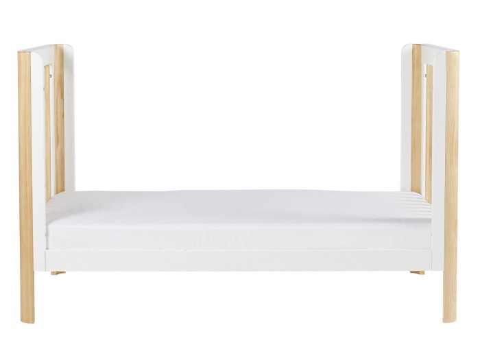 Ickle Bubba Tenby Cot Bed - Scandi White