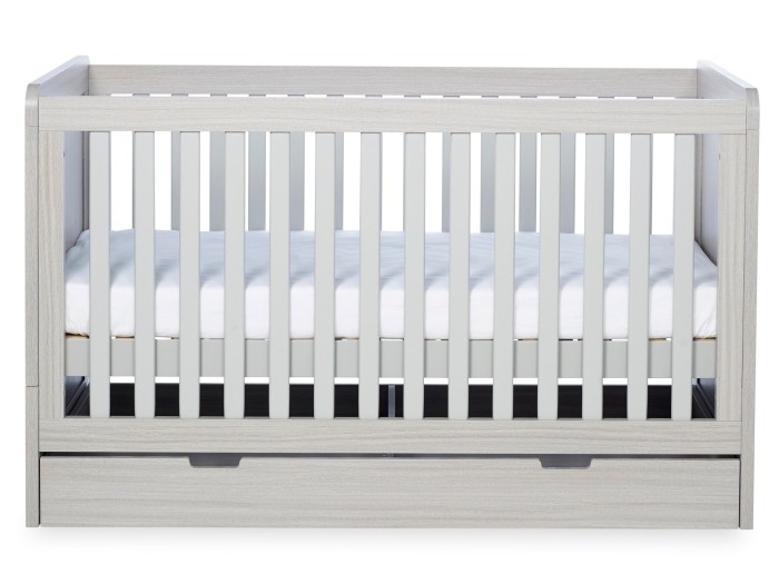 Ickle Bubba Pembrey Cot Bed and Under Drawer