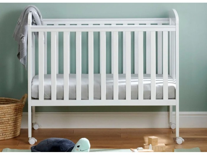Babymore Space Saver Cot – White