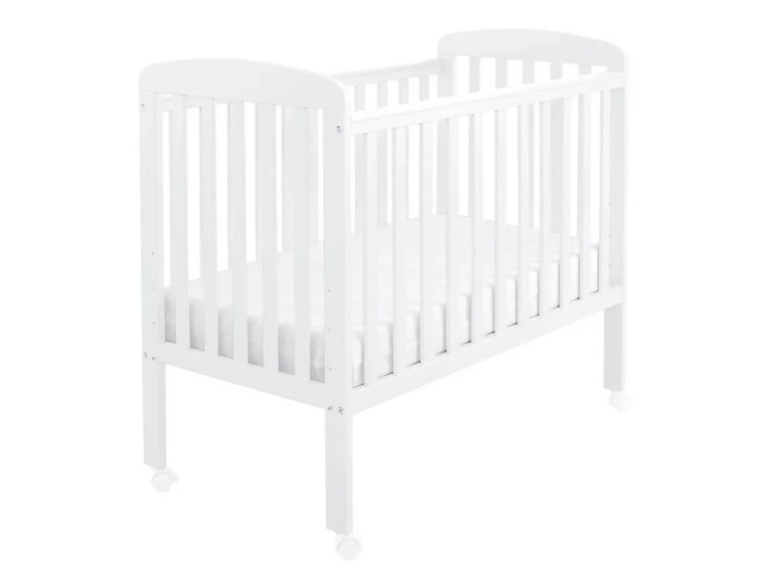 Babymore Space Saver Cot – White