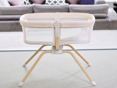 Babymore Air Motion Gliding Crib – Cream