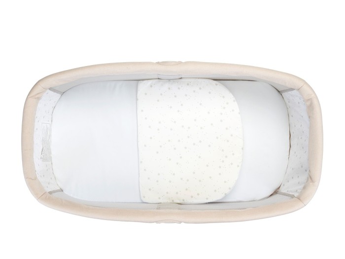 Babymore Air Motion Gliding Crib – Cream