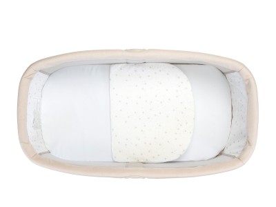 Babymore Air Motion Gliding Crib – Cream