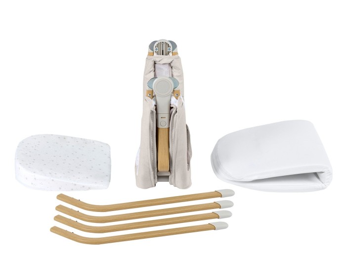 Babymore Air Motion Gliding Crib – Cream