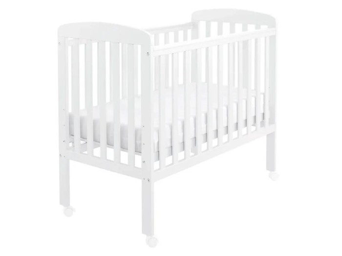 Babymore Space Saver Cot – White