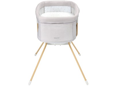 Babymore Air Motion Gliding Crib – Grey