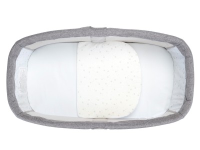 Babymore Air Motion Gliding Crib – Slate