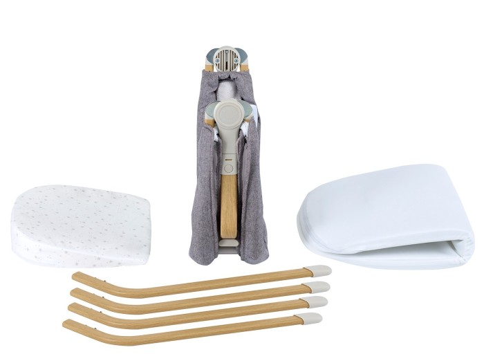 Babymore Air Motion Gliding Crib – Slate