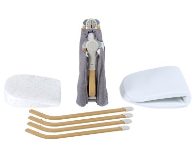 Babymore Air Motion Gliding Crib – Slate