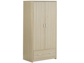 Babymore Luno Veni Nursery Wardrobe – Oak