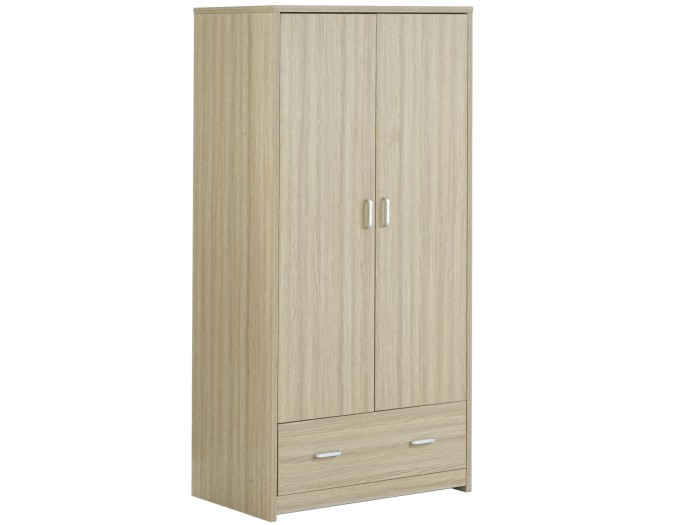 Babymore Luno Veni Nursery Wardrobe – Oak