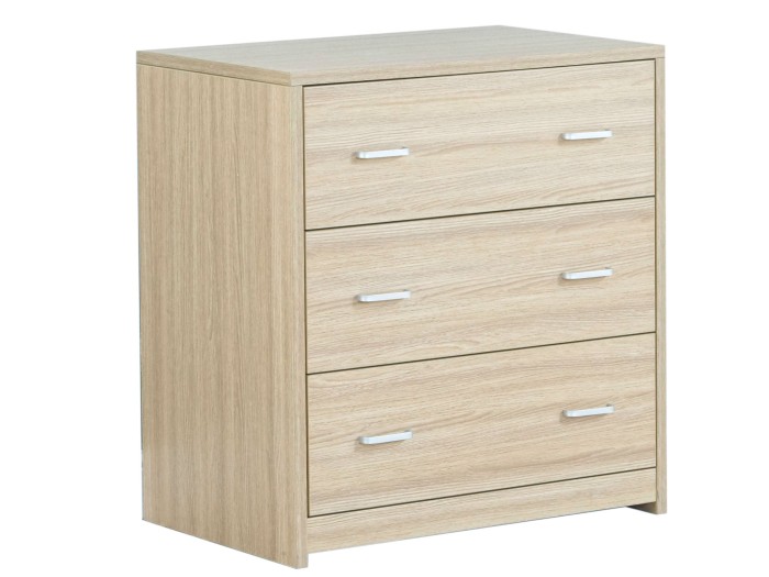 Babymore Luno Veni Chest Changing Unit – Oak