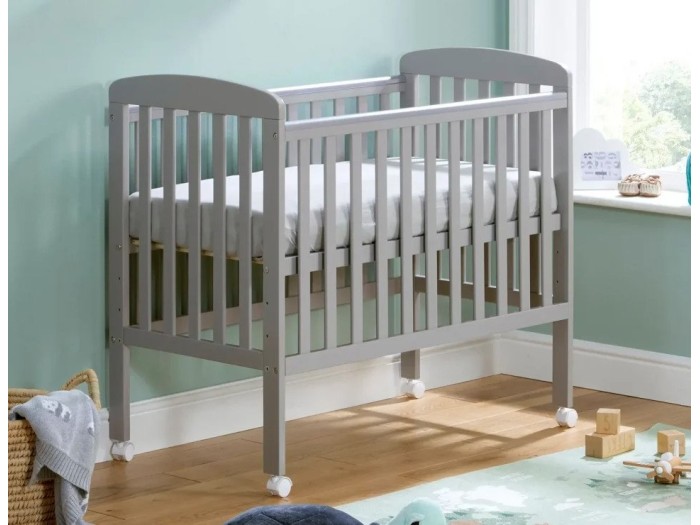 Babymore Space Saver Cot – Grey