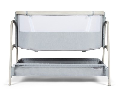 Ickle Bubba Bubba&Me Plus - Bedside Crib - Ash Grey