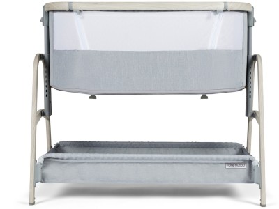 Ickle Bubba Bubba&Me Plus - Bedside Crib - Ash Grey