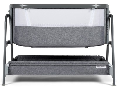 Ickle Bubba Bubba&Me - Bedside Crib - Space Grey
