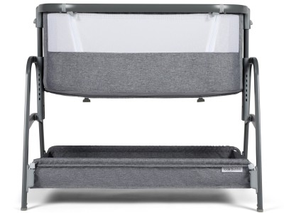 Ickle Bubba Bubba&Me - Bedside Crib - Space Grey