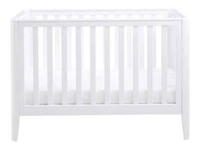 Babymore Iris mini Cot Bed – White