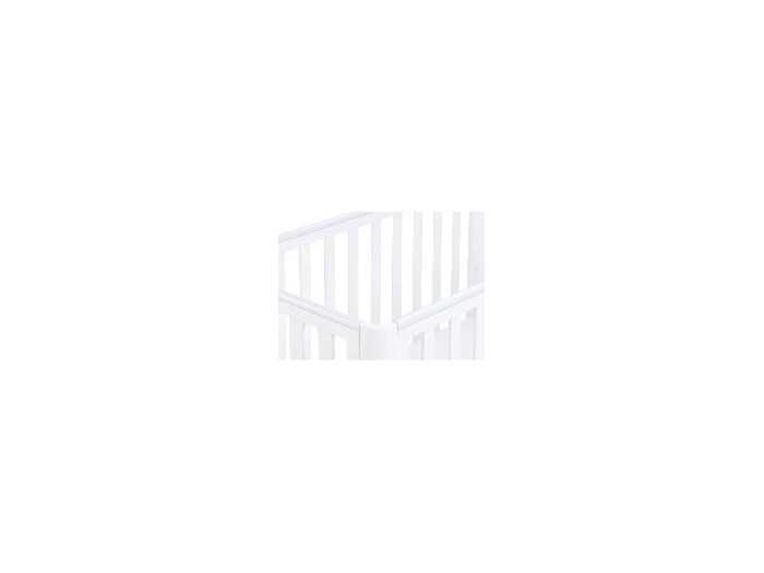Babymore Iris mini Cot Bed – White