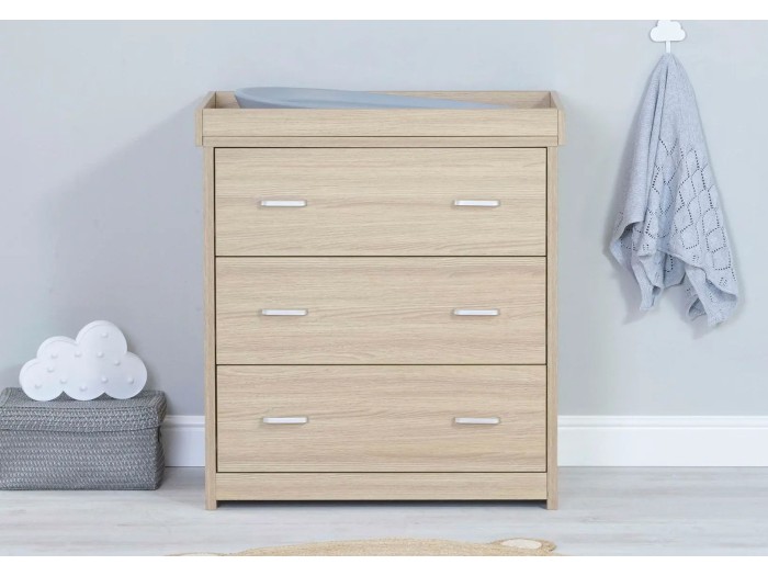 Babymore Luno 2 Piece Room Set – Oak