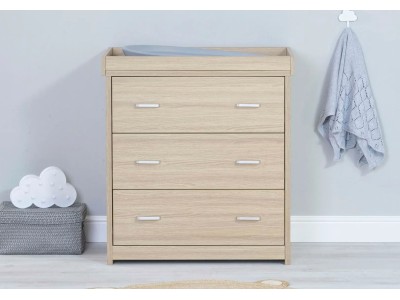 Babymore Luno 2 Piece Room Set – Oak