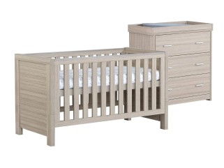 Babymore Luno 2 Piece Room Set – Oak 2