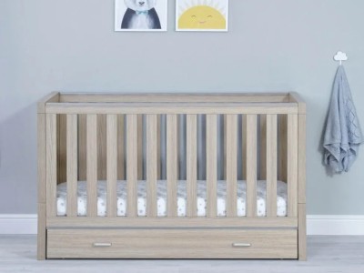 Babymore Luno 2 Piece Room Set With Drawer – Oak