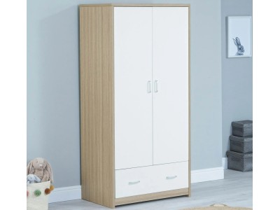 Babymore Luno 3 Piece Room Set – Oak White