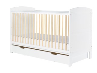 Ickle Bubba Coleby Scandi Classic Cot Bed and Under Drawer 2