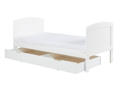 Ickle Bubba Coleby Scandi Classic Cot Bed and Under Drawer