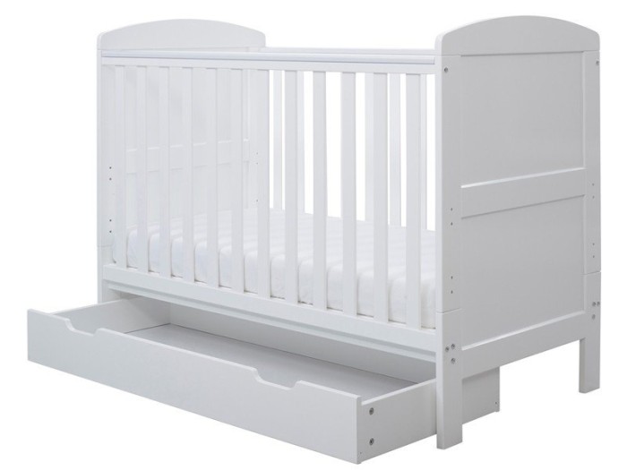 Ickle Bubba Coleby Mini Cot Bed and Under Drawer